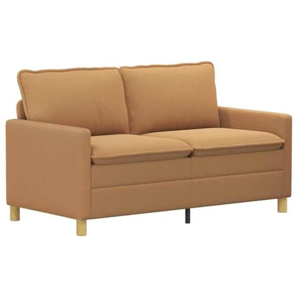Maison Exclusive - Set med 2 soffor Beige Tyg