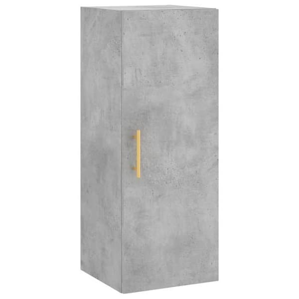 Maison Exclusive - Betoniharmaa seinäkaappi 34,5x34x90 cm