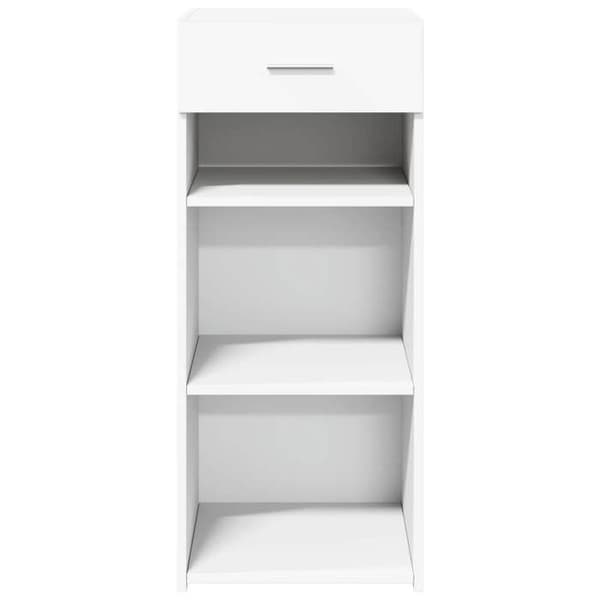 Maison Exclusive - Buffé vit 40x42,5x93 cm ingenjörsträ