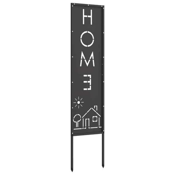 Maison Exclusive - Have skærm Fretwork Sort 32 x 140 cm Svart