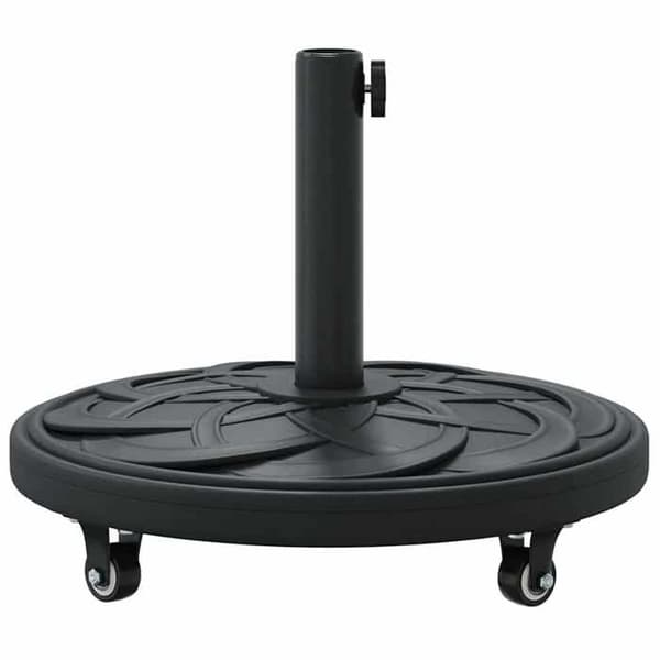 Maison Exclusive - Parasolfod 15,35 kg Sort Jern Cirkulær
