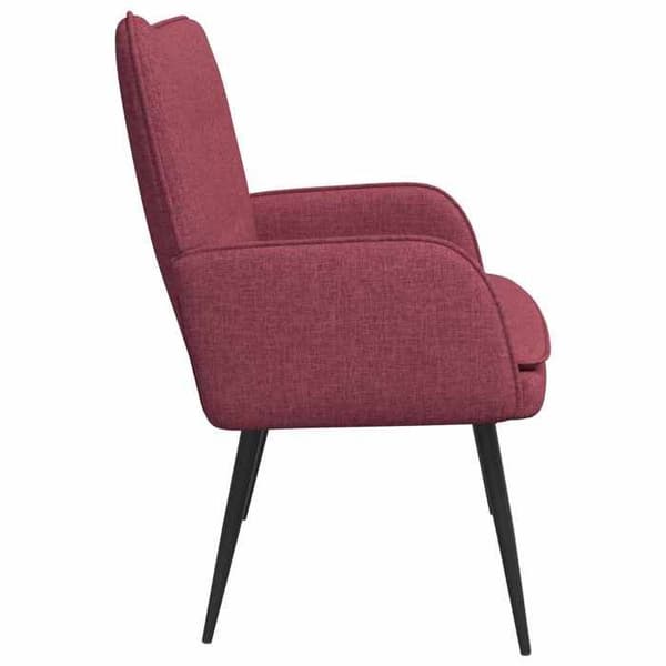 Maison Exclusive - Sofa 2 pladser Bordeaux 115 x 61 x 87 cm Stof