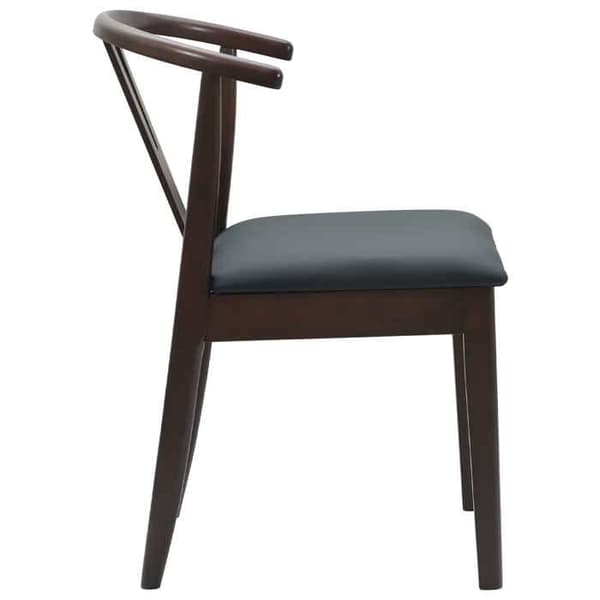 Maison Exclusive - Spisestol 2 stk Massivt Gummitræ Ej specificerat