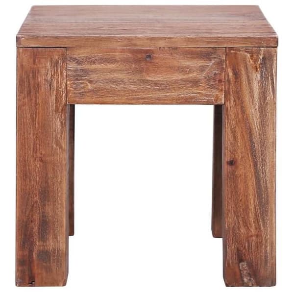 Maison Exclusive - Sofabord 30x30x30 cm massiv mahogni