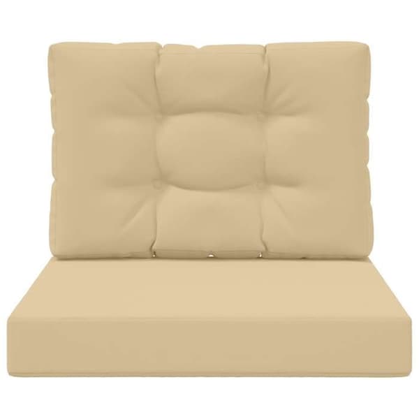 Maison Exclusive - Ulkokäyttöön tarkoitettu polyesterinen sohvatyyny beige 60 x 60 cm beige