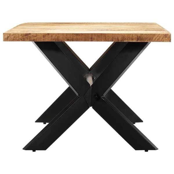 Maison Exclusive - Spisebord 200x100x75 cm Solid mango træ