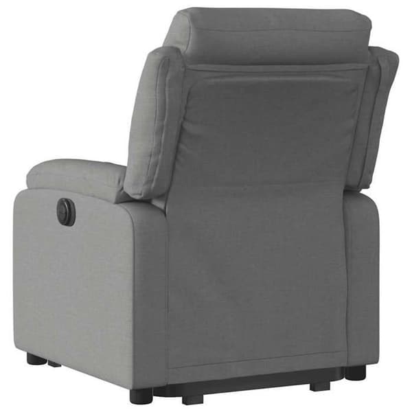 Maison Exclusive - Grått tyg reclinerfåtölj