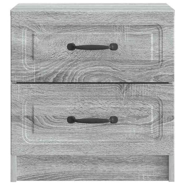 Maison Exclusive - Natteskab Sonoma grå 43 x 34,5 x 44,5 cm