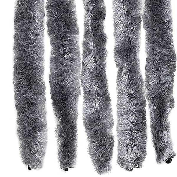 Maison Exclusive - Hopeinen hyttysverkko 100x230 cm chenille