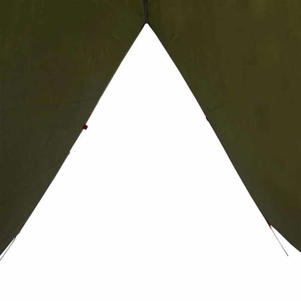 Maison Exclusive - Grön olivfärgad campingduk 451x420 cm vattentät