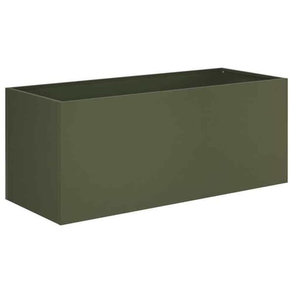 Maison Exclusive - Trädgårdskrukor Olivgrön 80 x 40 x 40 cm