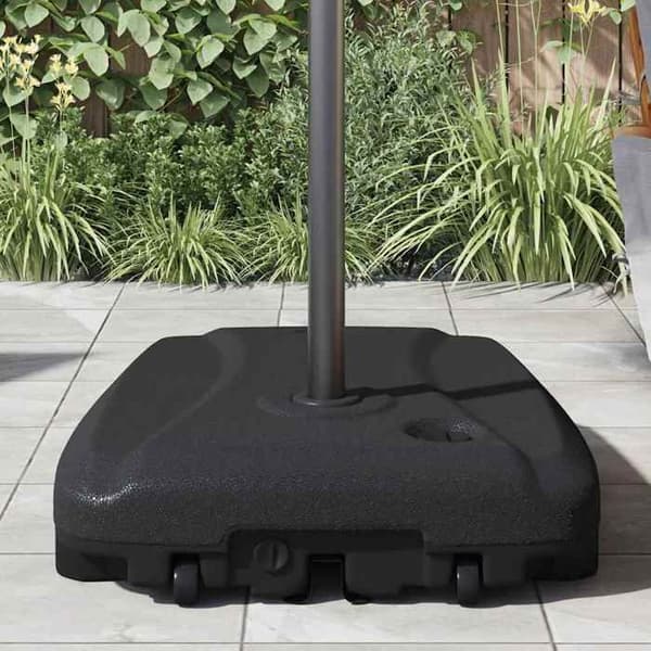 Maison Exclusive - Udendørs parasolholder Sort