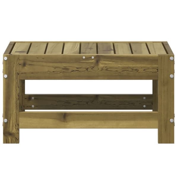 Maison Exclusive - Trädgårdsfotstöd 62x30x32 cm impregnerad furu