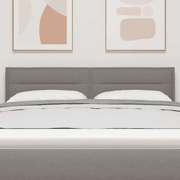 Maison Exclusive - LED Hovedgærde Taupe stof