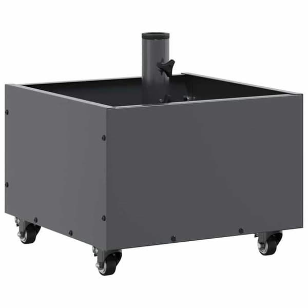 Maison Exclusive - Parasollfot Anthracite 45 x 45 x 45 cm Stål