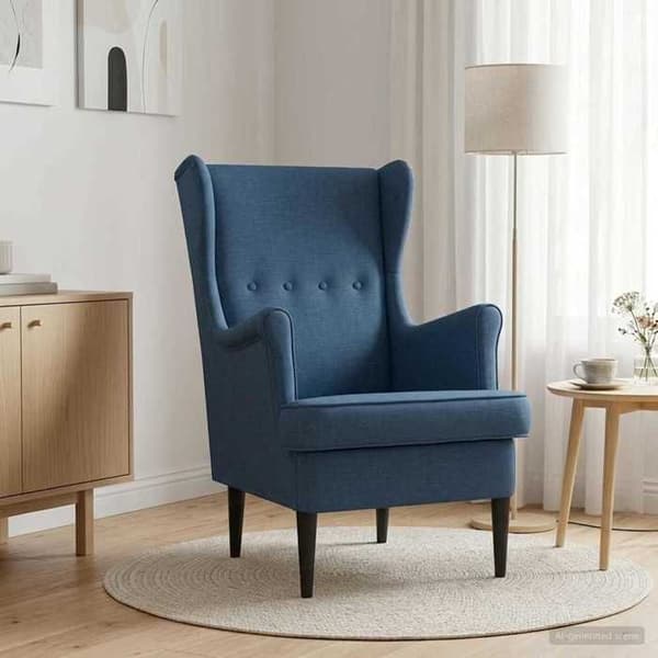 Maison Exclusive - Blå Stof Stol