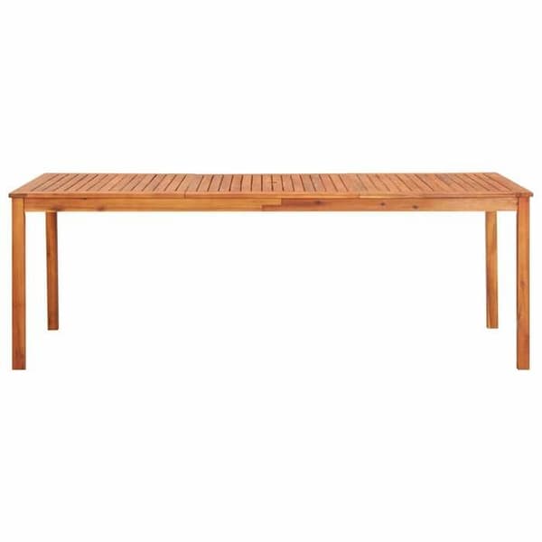 Havemøbel - EKSKLUSIV HUS - 215x90x74 cm - Massiv akacie - Rektangulær - Nem at samle