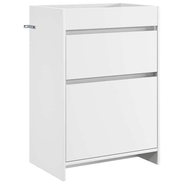 Maison Exclusive - Badeværelsesmøbel sæt Hvid 61 x 40 x 84,5 cm