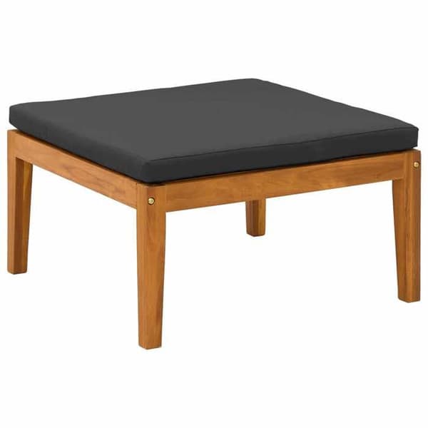 Ute-soffa - EXKLUSIVT HUS - Massivt akaciaträ - Modulär design - Brun - Lättskött