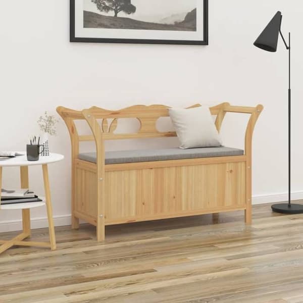 Maison Exclusive - Bænk 107x45x75,5 cm Solid fyrretræ