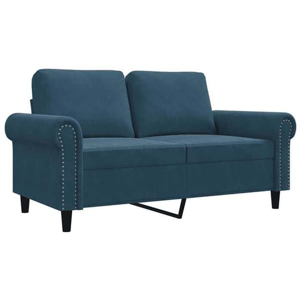 Maison Exclusive - 2-personers Sofa Blå 120 cm Velour