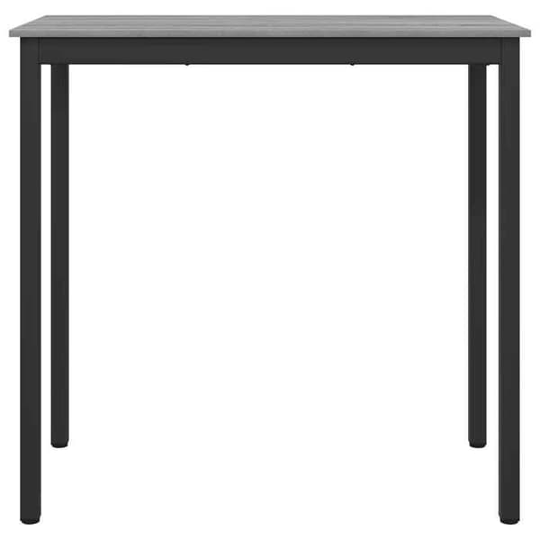 Maison Exclusive - Stående barbord i ingeniørtræ, rektangulær