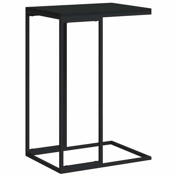 Maison Exclusive - Sort sidebord 40x30x59 cm Ingeniørtræ Svart