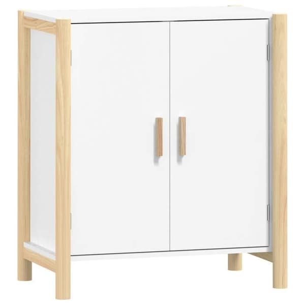 Maison Exclusive - Hvid Buffet 62x38x70 cm Ingeniørtræ