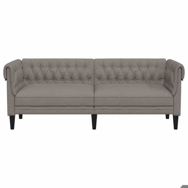 Maison Exclusive - Chesterfield sofa 3 pladser taupe stof