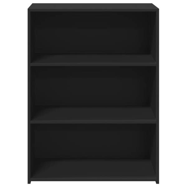 Maison Exclusive - Buffé svart 70x41x93 cm ingenjörsträ