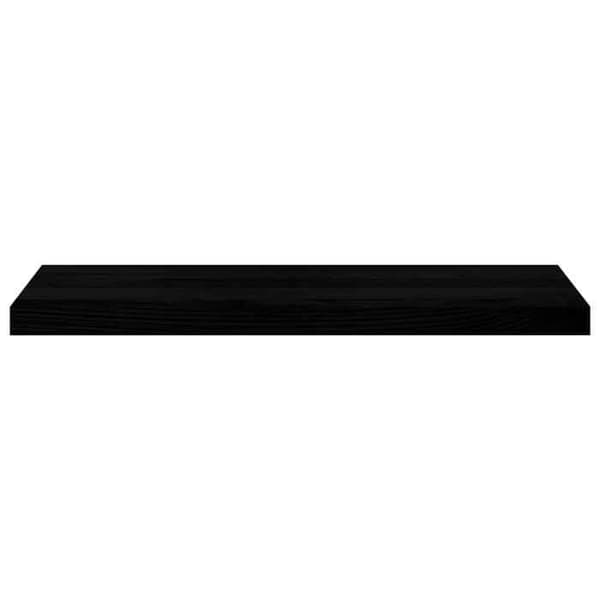 Maison Exclusive - Trappe 4 stk brun-sort 80x30x2 cm massiv eg brun-svart