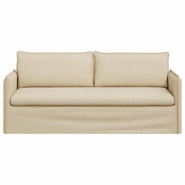 Maison Exclusive - Creme Sofa 196 x 82 x 85 cm stof