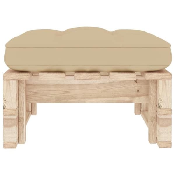 Maison Exclusive - Utepuff i tryckimpregnerad furu