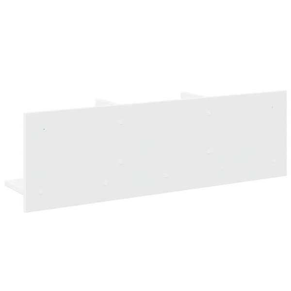Maison Exclusive - Väggskåp 100x16,5x30 cm vit ingenjörsträ