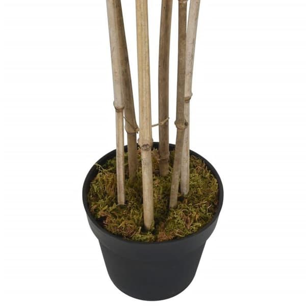 Maison Exclusive - Konstgjord bambu 1380 blad 200 cm grön