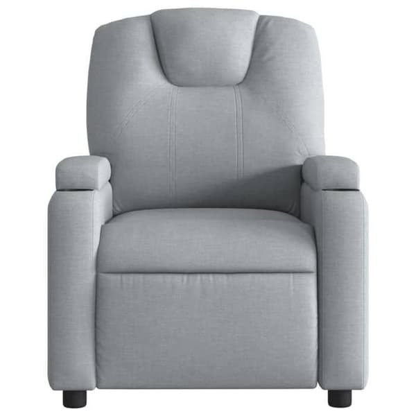 Maison Exclusive - Lätt grå recliner i tyg