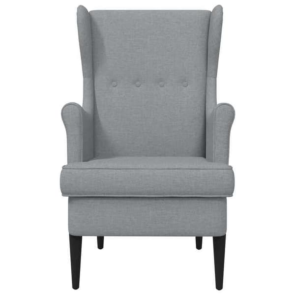 Maison Exclusive - Lysegrå Stol i Stof