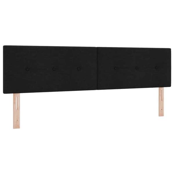 Lys boxmadras - MAISON EXCLUSIVE - Maison Exclusive - 180 x 200 cm - Sort - Justerbar hovedgærde Svart