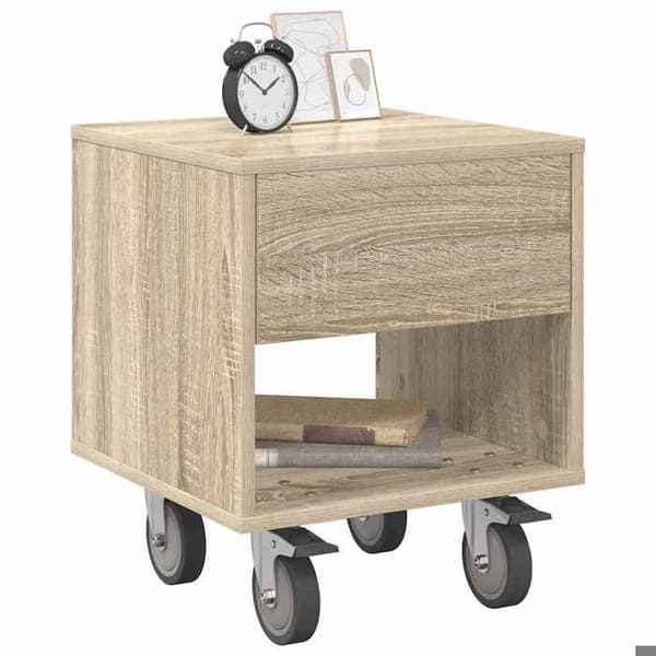 Natskab - EKSKLUSIV HUS - Rektangulær - Sonoma Eg - 40,5 x 40 x 48 cm - Sæt med 2 stk. Sonoma ek