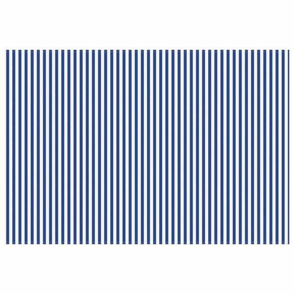 Maison Exclusive - Ersättningsduk för blå och vit markis 450 × 350 cm