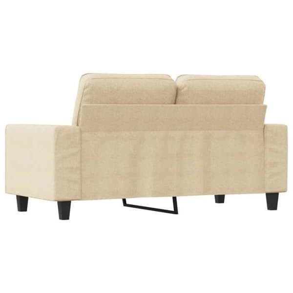 Maison Exclusive - 2-personers sofa Creme 120 cm Stof