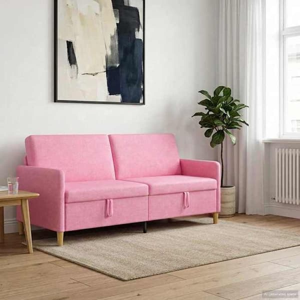 Maison Exclusive - Sofa med opbevaring Rosa 192 x 78 x 87 cm Polyester