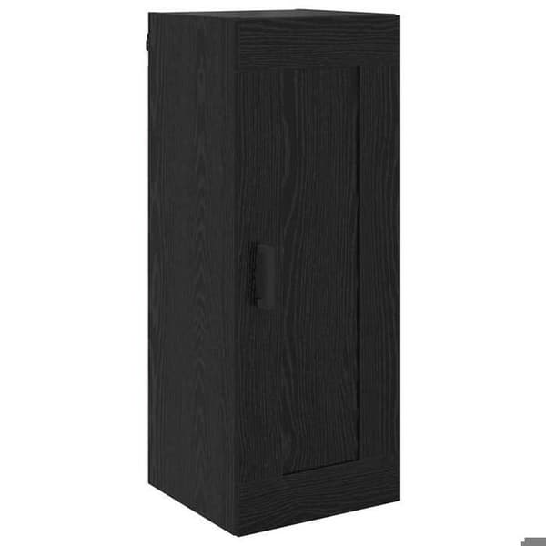 Dressoarer & bufféskåp - MAISON EXCLUSIVE - Rektangulär väggmöbel - 3 hyllor + 1 fack - Matt svart