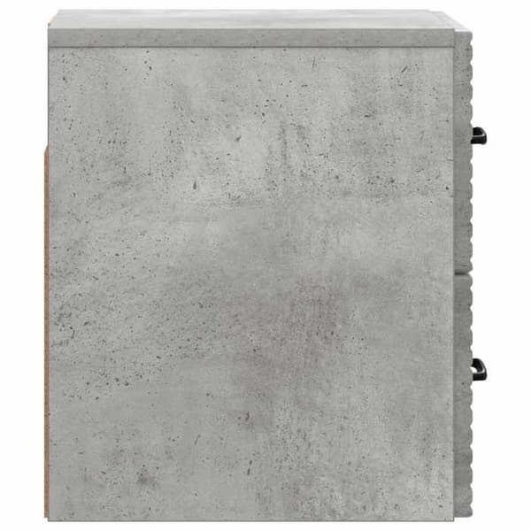 Maison Exclusive - Betoniharmaa seinähylly 34,5 x 33 x 40 cm