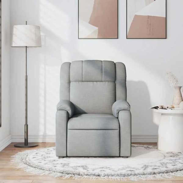 Maison Exclusive - Vaalea harmaa nojatuoli