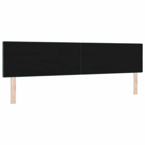 Maison Exclusive - Mörkgrön sänggavel 200 cm Sammet
