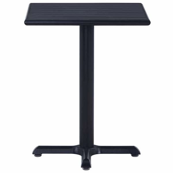 Maison Exclusive - Havebord Sort 60x60x75 cm Svart