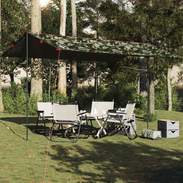 Maison Exclusive - Kamouflage campingduk 506x306 cm vattentät