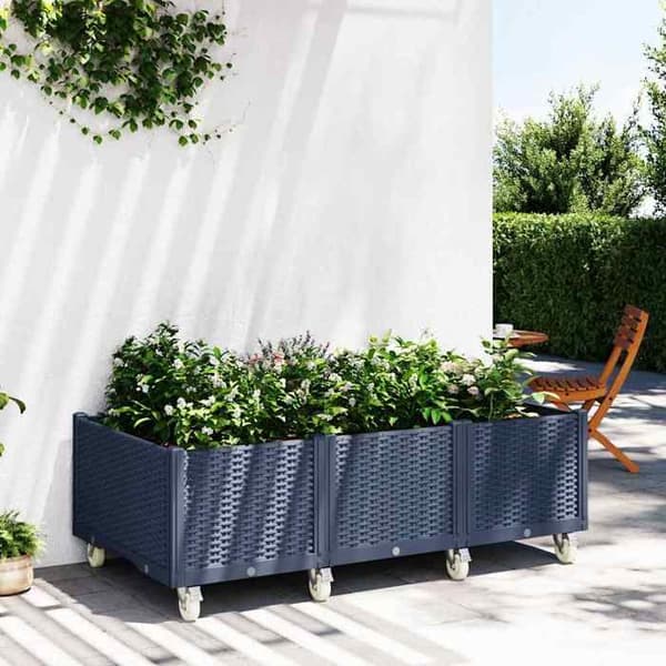 Maison Exclusive - Blågrå rullkruka 150x80x54 cm PP