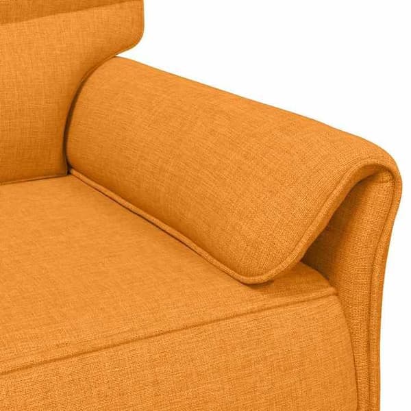 Maison Exclusive - 100 % polyesterista valmistettu sohva, metallirunko, MDF, vaneri